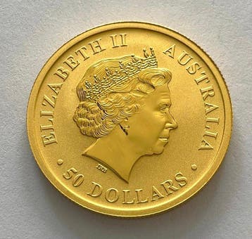 Australië. 50 Dollars 2014 - Australian Kangaroo, 1/2 Oz