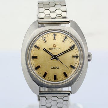 Certina - DS-2 Vintage Cushion Case Swiss Watch – 1970s -, Nieuw