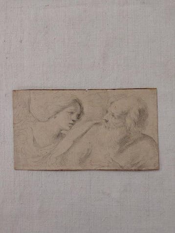 Scuola italiana (XVI-XVII), Toegeschreven aan - Studio di, Antiek en Kunst