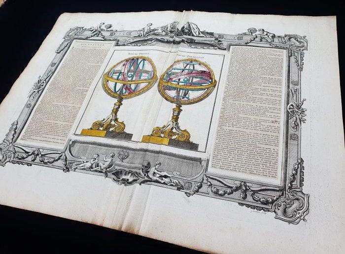Louis-Charles Desnos (XVIII) - Armillary Spheres (Sphere, Antiquités & Art, Antiquités | Autres Antiquités