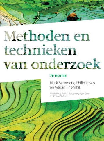 Methoden en technieken van onderzoek 9789043032612, Verzenden, Zo goed als nieuw, Mark Saunders