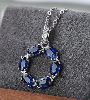 Zonder minimumprijs - Ketting met hanger Zilver, Platina,
