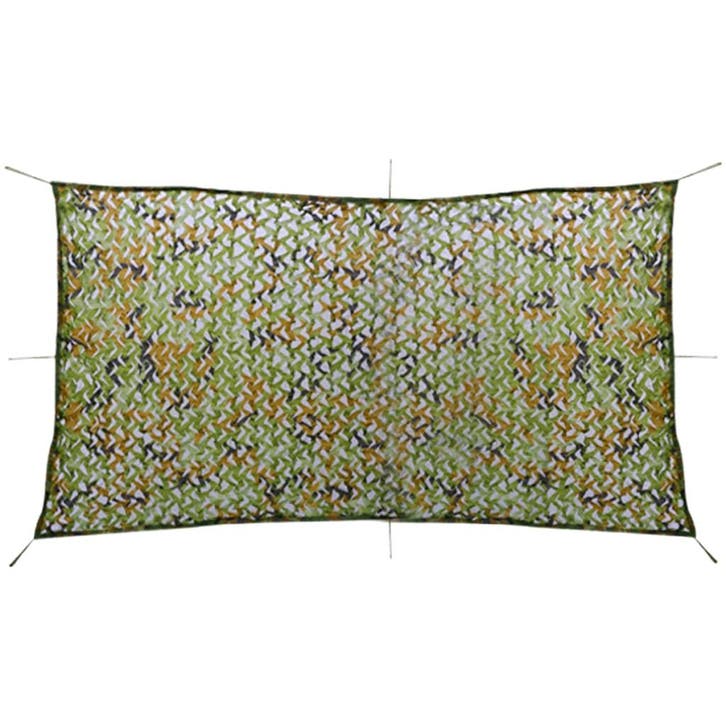 vidaXL Camouflagenet met opbergtas 4x8 m, Sports & Fitness, Accessoires de sport de tir, Envoi