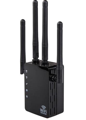 DrPhone WR4 Pro WiFi Versterker – 1200Mbps Dual Band (2.4GHz, Computers en Software, Verzenden, Nieuw