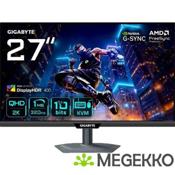 Gigabyte M27Q3 27  Quad HD 320Hz OC IPS Gaming monitor, Verzenden, Nieuw