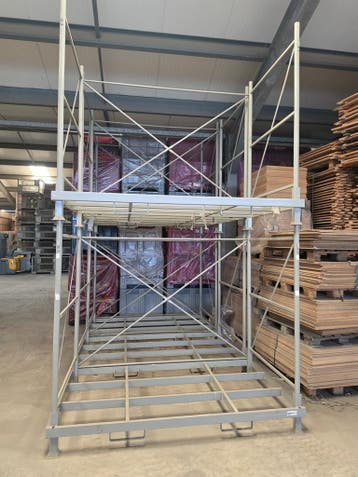 stapelrek 2350x1350x2020mm max. 2000kg gebruikt, Ophalen of Verzenden