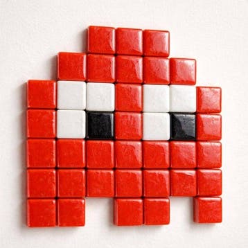 nLm - Pac-Man Red (Ghost) • Mosaic • 20/50