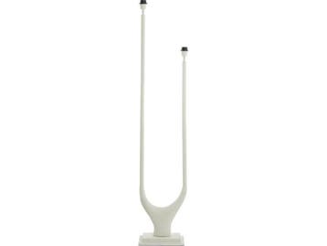 Light & Living Vloerlamp Gavi - 2-Lamps - Metaal - Crème, Maison & Meubles, Lampes | Lampadaires, Verzenden