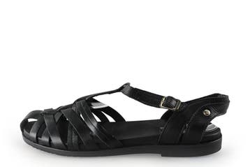 Pikolinos Sandalen in maat 38 Zwart, Verzenden, Zwart, Sandalen of Muiltjes, Zo goed als nieuw