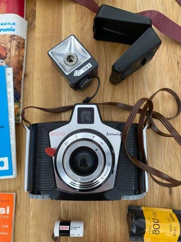 Ferrania Eura + case + papers + fil + acc. | Analoge camera