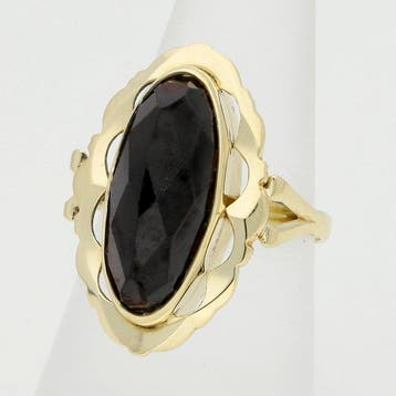 Bague - 18 carats Or jaune - grenade