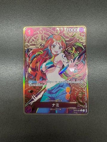 Bandai - 1 Card - One Piece - Nami ST01-007 Foil, Full art,