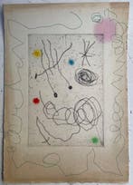 Joan Miro (1893-1983) - La chouette et l’escargot - Epreuve