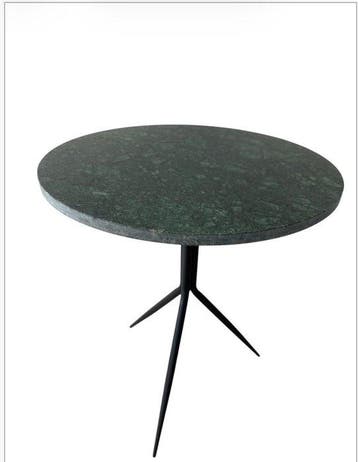Pomax - Bijzettafel - Marmer, Staal