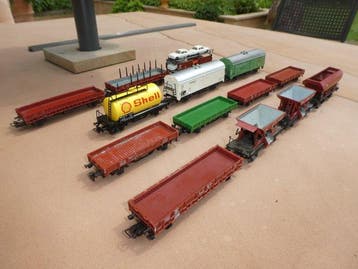 Märklin H0 - 4423/4442/4606/4607/4610/4613/4620/4631/4934 -, Nieuw