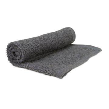 Gastendoekjes Donker Grijs 30x30cm 100% Katoen - Treb SH, Verzenden, Nieuw, Overige kleuren, Gastendoekje