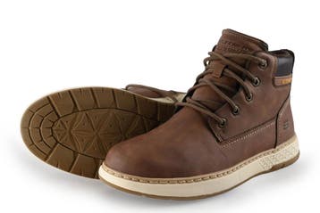 Skechers Laarzen in maat 41 Bruin, Kleding | Heren, Bruin, Verzenden, Overige typen, Zo goed als nieuw