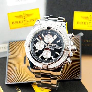 Breitling - Super Avenger II Full Set - A13371 - Homme -