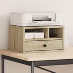 vidaXL Printerkastje 40x32x22,5 cm bewerkt hout sonoma, Verzenden, Nieuw