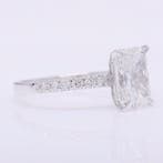 Sans prix de réserve - Bague - 14 carats Or blanc - 2.18ct.