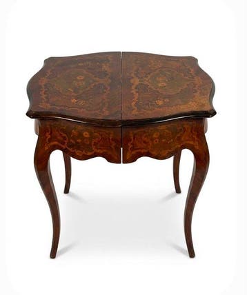 Table de chevet (2) - Palissandre, Bois de Rose, Ronce de