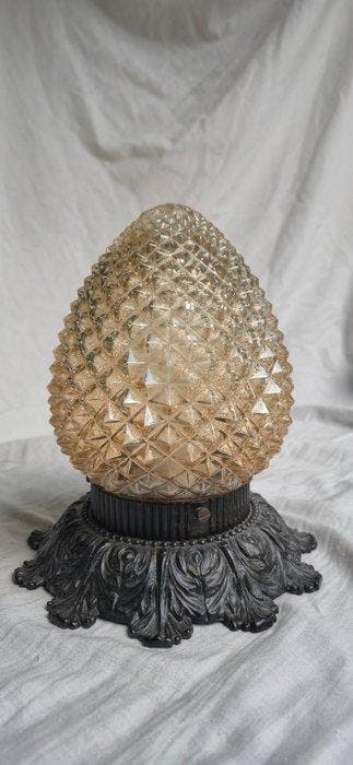 Plafondlamp - Gepatineerd brons - Ananas stijl