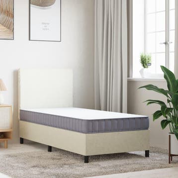 vidaXL Schuimmatras middelzacht 80x200 cm, Huis en Inrichting, Verzenden, Nieuw