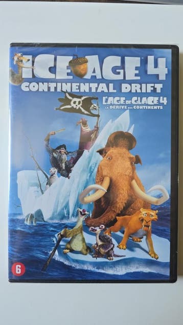 ICE AGE 4 CONTINENTAL DRIFT (IN SEAL) (DVD), Cd's en Dvd's, Gebruikt