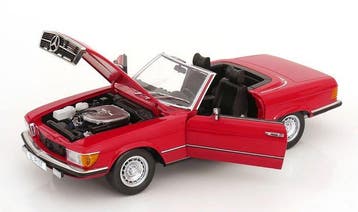 kk-scale 1:12 - Modelauto - Mercedes-Benz 450SL R107 – 1979