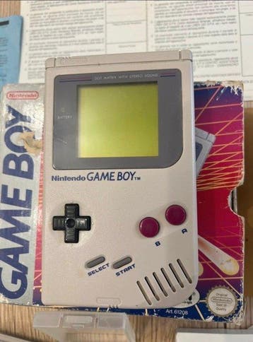Nintendo - Gameboy Classic - Nintendo Game Boy DMG-01 grigio