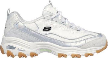 Skechers D LITES - DAZZLING SHINE Dames Sneakers - Wit 36, Kleding | Dames, Verzenden, Nieuw