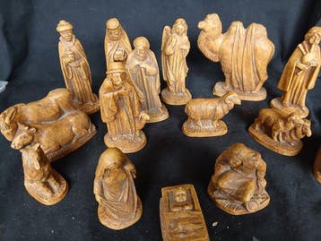 Kerststal - Hars, Antiek en Kunst