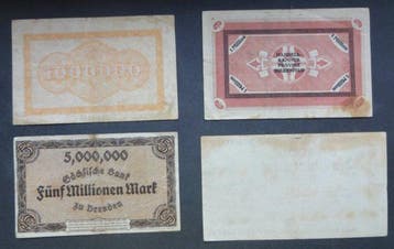 Duitsland. - 32 Groß-Notgeldscheine - various dates (Zonder, Postzegels en Munten