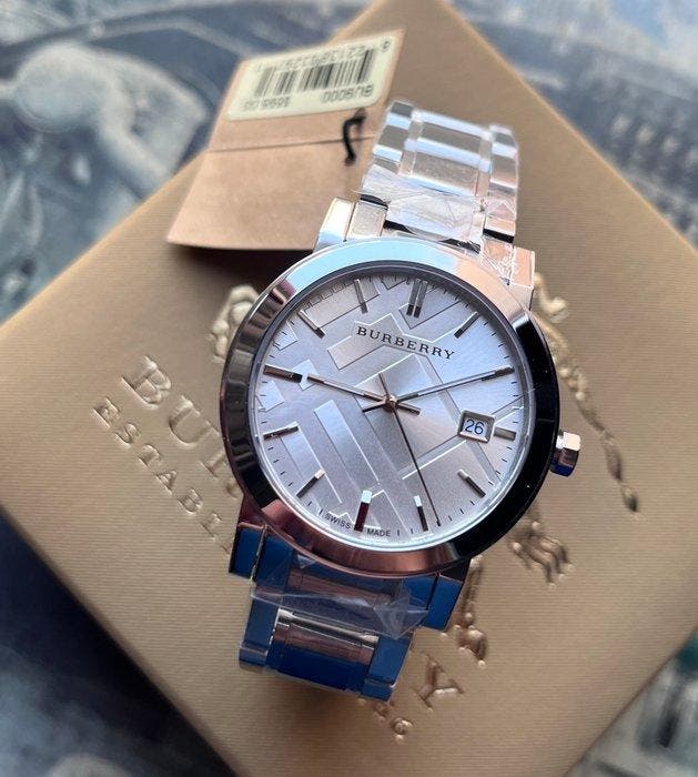 Burberry - BU9000 - Sans prix de réserve - BU9000 - Homme -, Handtassen en Accessoires, Horloges | Heren