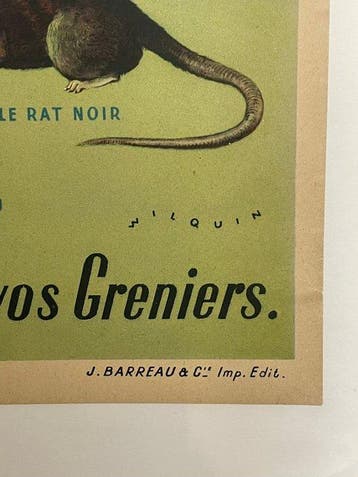 Wilquin - J. Barreau & Cie - DÉRATISOR - Années 1930