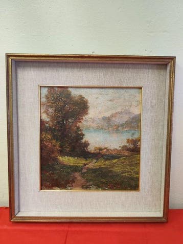 Cesare Bentivoglio (1868-1952) - Paesaggio