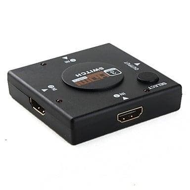 4 poort HDMI switch splitter hub verdeler schakelaar, TV, Hi-fi & Vidéo, Câbles audio & Câbles de télévision, Envoi