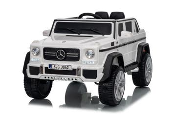 Mercedes-Maybach G650 elektrische kinderauto, 12 volt, rubbe, Ophalen of Verzenden