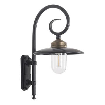 Stal- & Boerderijlampen Orly Muurlamp Zwart, Tuin en Terras, Verzenden, Nieuw