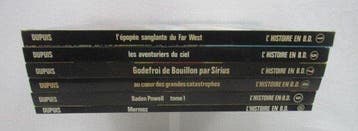 LHistoire en Bandes Dessinées - 6x C - 6 Album - Diverse, Boeken, Nieuw