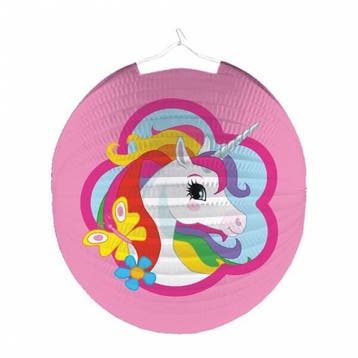 Unicorn Lampion Bol 25cm, Verzenden