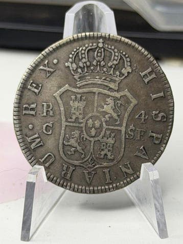 Spanje. Fernando VII. 4 Reales 1811 CATALUÑA SF (Zonder