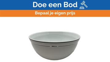 Bieden: Riva Porcelain Salad Bowl 23cm – Elegant and Durabl, Ophalen of Verzenden, Nieuw