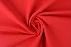 10 meter molton stof - Rood, Verzenden, 120 cm of meer, Katoen, Rood