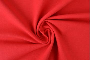 10 meter molton stof - Rood, Verzenden