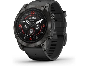 Garmin Epix Pro (Gen 2) 51 mm zwart/carbon grijs Titan DLC, Verzenden
