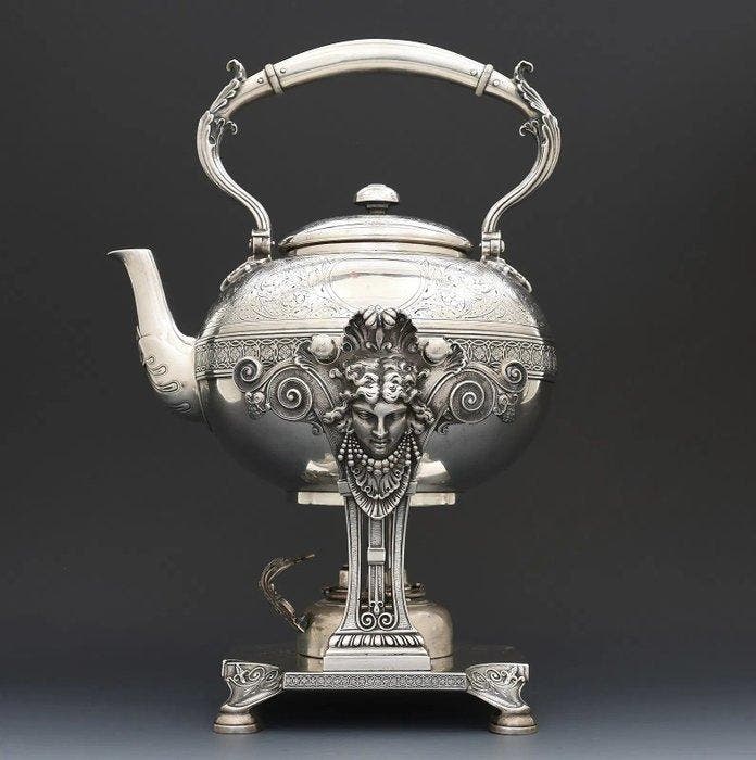 Tiffany & Co. - John C. Moore & Son - Service à thé et café, Antiquités & Art, Antiquités | Argent & Or
