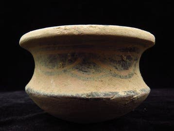 Vallée de lIndus Terre cuite Bol décoré (1x) - 9 cm (Sans, Antiquités & Art