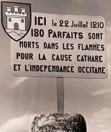 Jean Ribiere (1922 - 1989 - Minerve, les martyrs cathares