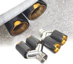 EMBOUT DÉCHAPPEMENT BMW LOOK M PERFORMANCE DORÉ CARBONE, Autos : Pièces & Accessoires, Systèmes d'échappement, Verzenden